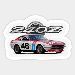 Datsun 240z BRE Racing Champion Sticker